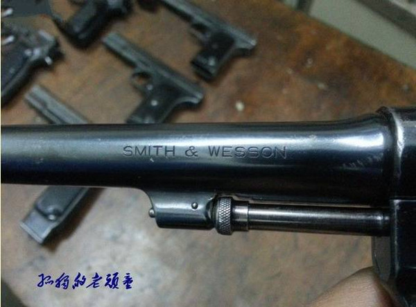 斯密斯维森m1917.45acp左轮手枪!