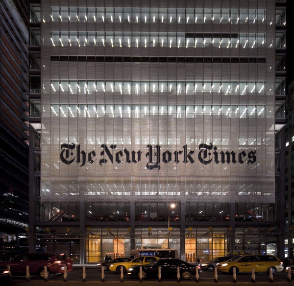 大部分时间呆在国内,每次来到纽约,路过纽约时报大楼的时候还是会激动