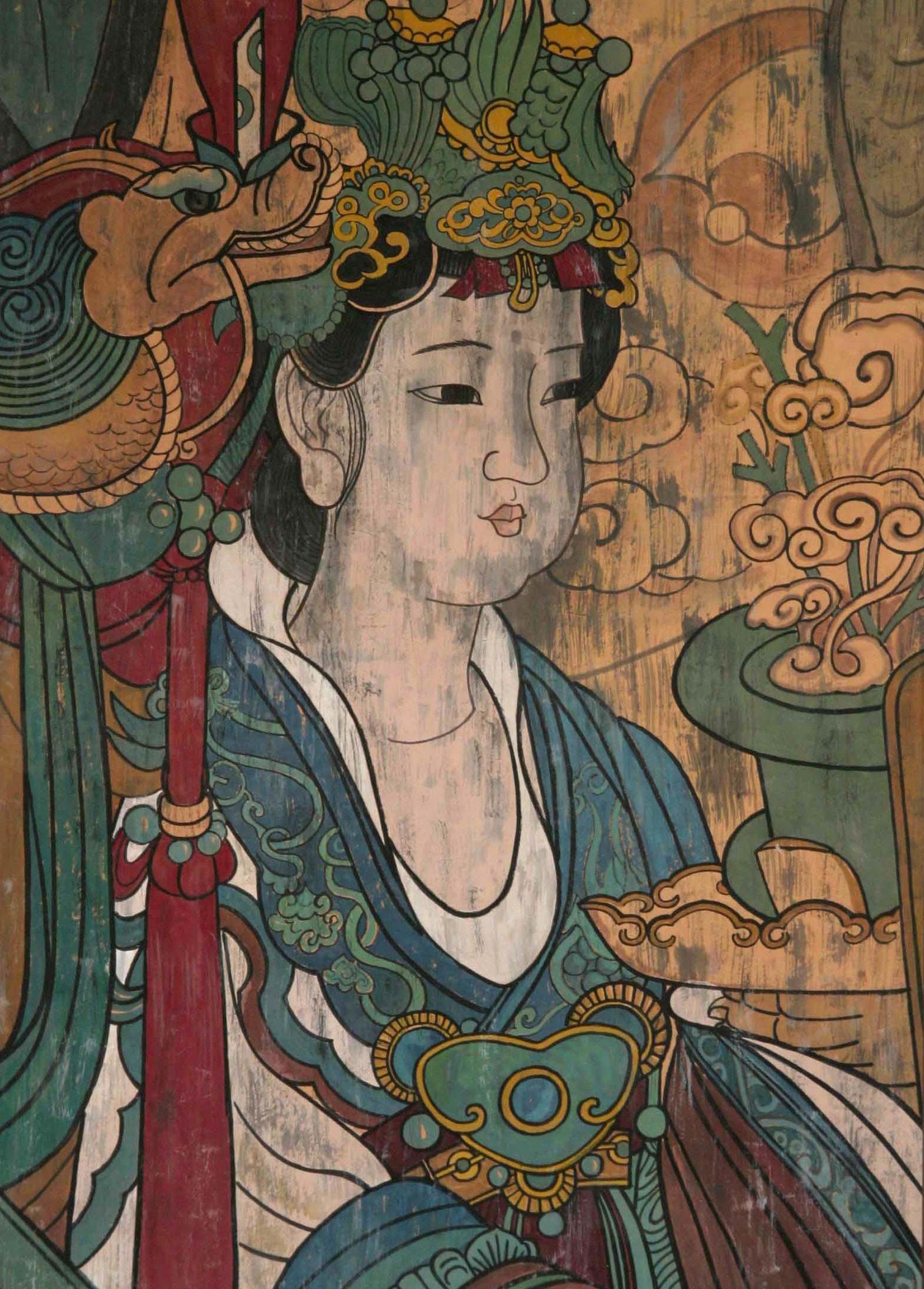 永乐宫壁画是中国壁画的奇葩,世界绘画史上罕见巨