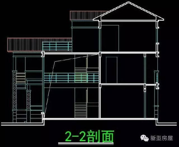 屋架梁配筋和模板▲坡屋面配筋屋面封顶完成,整个毛坯房也就完成了!