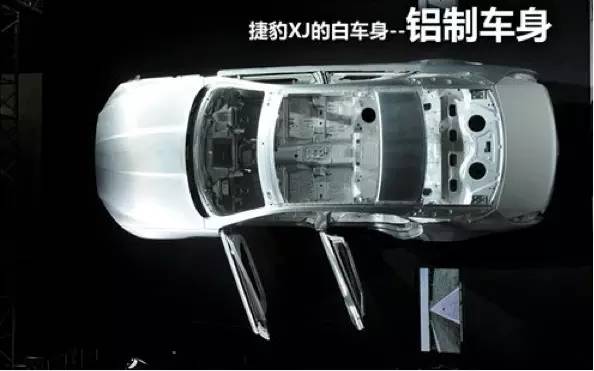 车身结构(monocoque,轻量化更加彻底,整体(包括蒙皮)都是铝合金材料