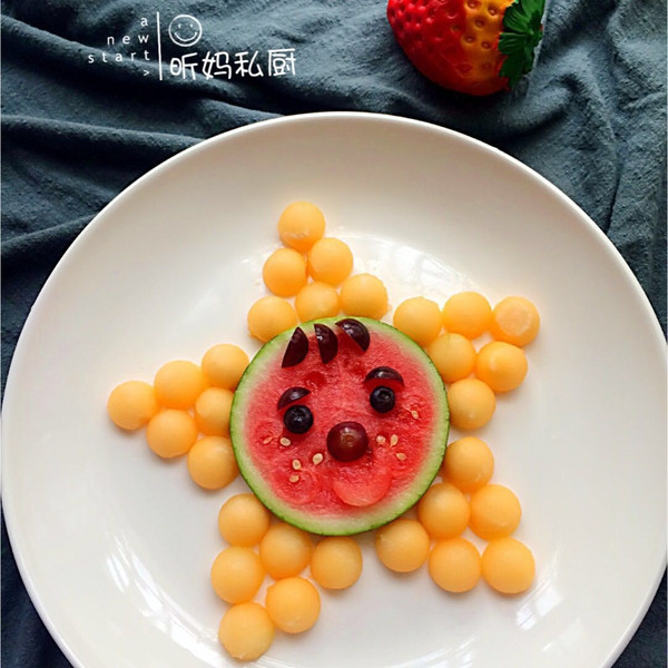 昕妈私厨|"六一"课堂之聪明妈妈的漂亮果盘,让孩子爱上水果
