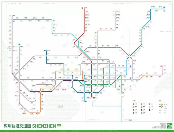 深圳各大区的情侣们,地铁"第四期规划二次环评"助你结束异地恋!