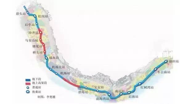 深圳史上最美地铁线内部图片曝光,每一个车站