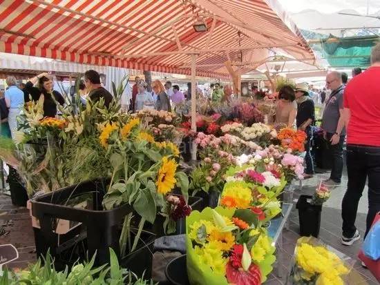 世界各地的奇妙花卉市场