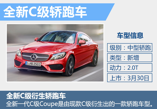 2018款进口奔驰c200coupe双门轿跑车图片