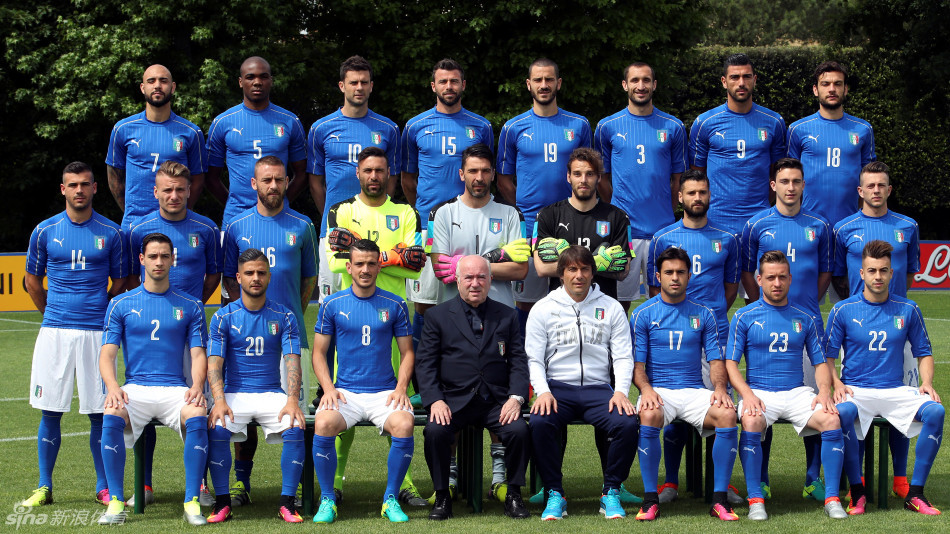 欧洲杯参赛球队颜值担当意大利队出征法国 - 微