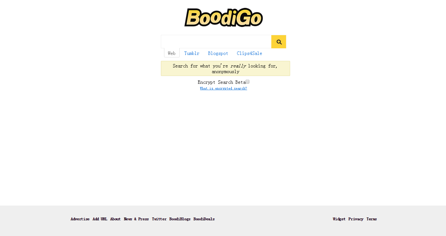 Boodigo,想不到你是一个这样的搜索引擎。