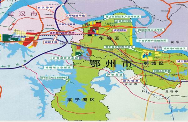 科技 正文  鄂州, 是湖北一个并不太知名的地级市,紧邻武汉东湖高新区图片