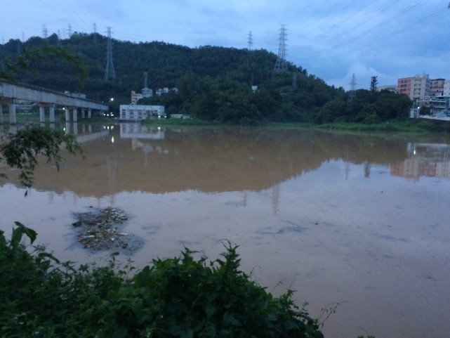 如黄河一般的深圳罗湖水库