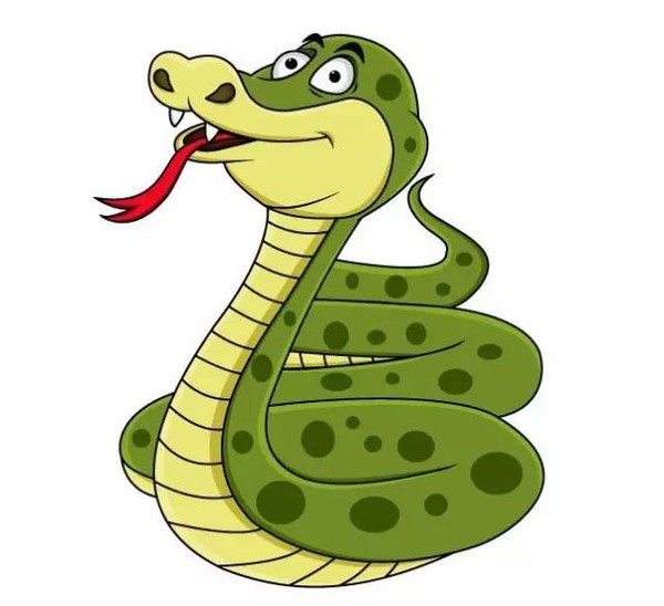 一只蛇想吃小象是什么成语_小象卡通图片