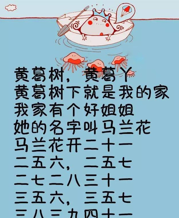 各位小伙伴,小时候那些朗朗上口的童谣or顺口溜,你还记得哪些?