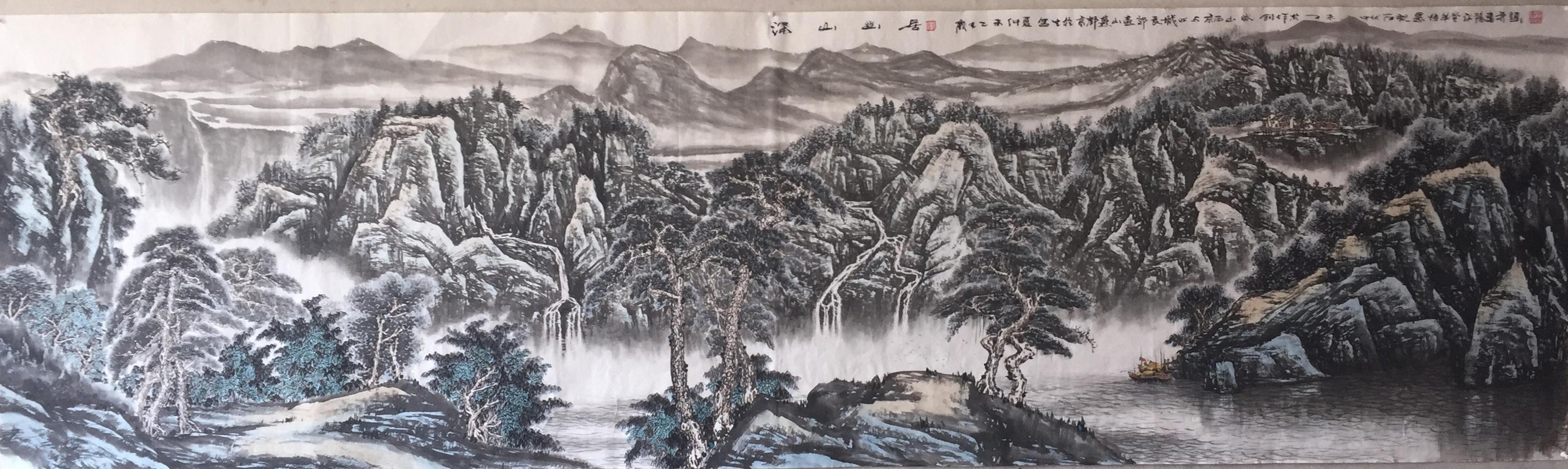 墨洒青山|著名画家李永阳作品欣赏