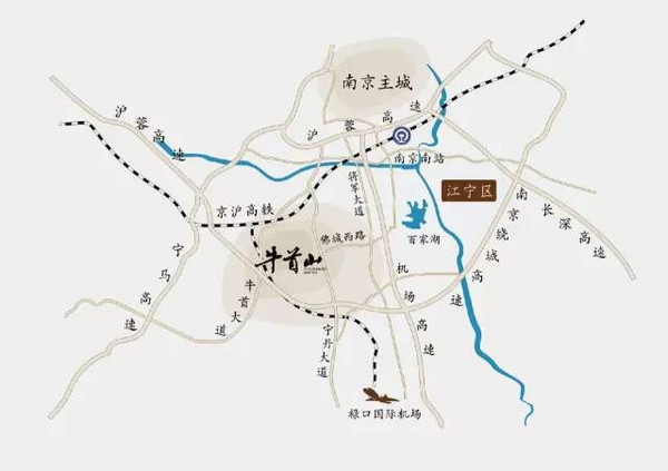 其它 正文  【自驾】绕城高速—宁丹路—牛首山景区或绕城高速—机场