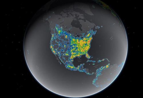 全球1\/3人口受光污染影响无法看到灿烂星空