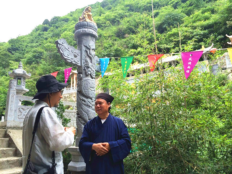 韩国电视台今拍道教祖庭金仙观