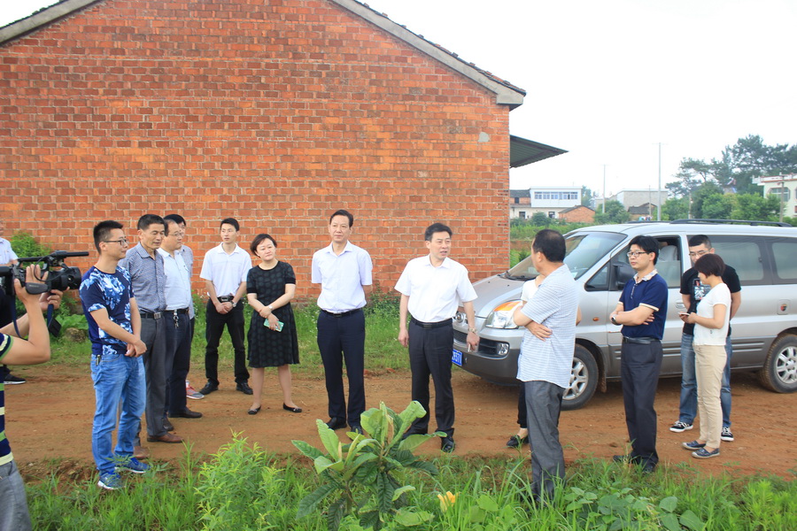 李世蕴到太湖县开展国土资源督查调研