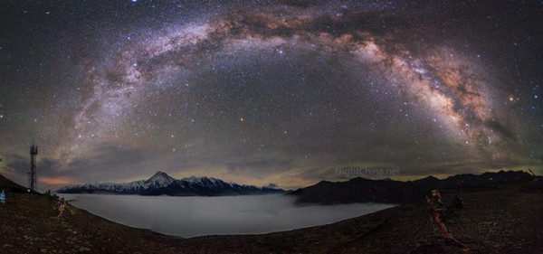 四川最美最绚烂的夏夜星空都在这里了.