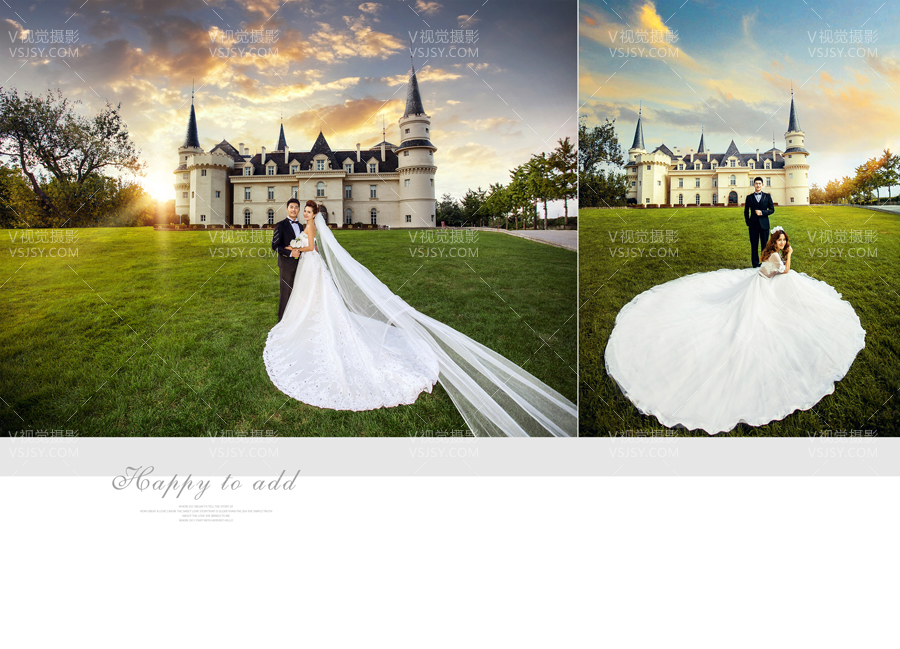 城堡婚纱摄影_城堡的婚纱风格图片(2)