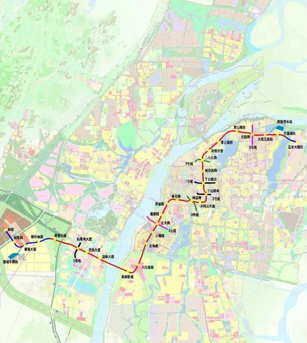 速看南昌地铁4号线29站公示这些线路有变化过你家吗