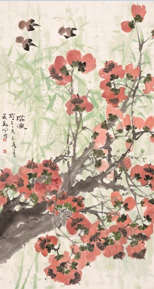 "花间问道:侯晓峰画展"将在唐风美术馆举办