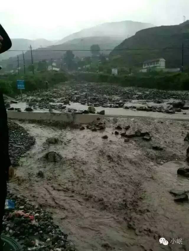 【小岷微讯】6月22日暴雨袭击岷县梅川镇 受灾情况