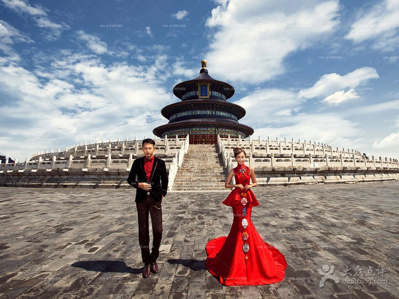 英皇体育官网2016年最新中国特色北京婚纱摄影工作室前十名(图4)