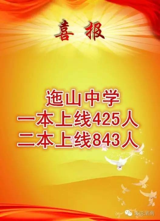 2016 渭南各县市中学喜报连连!