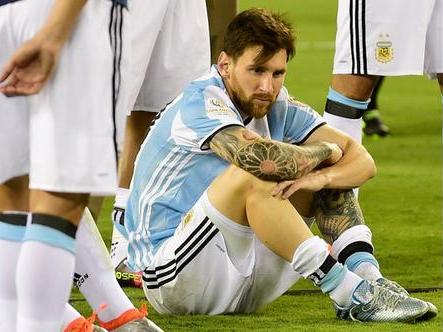官方:梅西退出阿根廷国家队 - 微信公众平台精