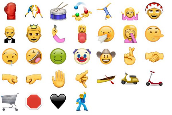 苹果新版魔性Emoji 微信斗图新境界!