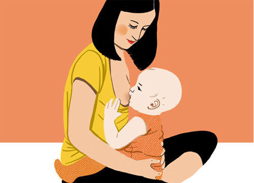 7张图告诉你母乳喂养的正确姿势
