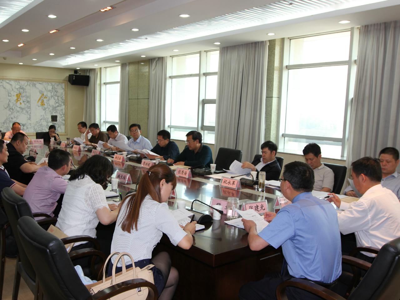 省司法改革办公室调研组在广阳区院召开调研座