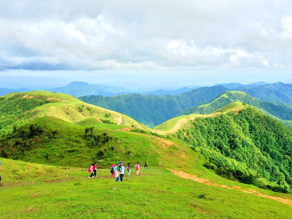 去你不知道的广东最美草原八排山打滚纳凉