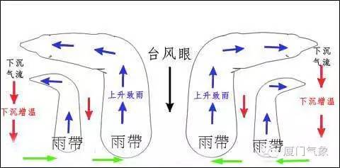 (台风垂直剖面图)