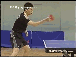 乒乓球直拍技术——反手推挡柳承敏图文版