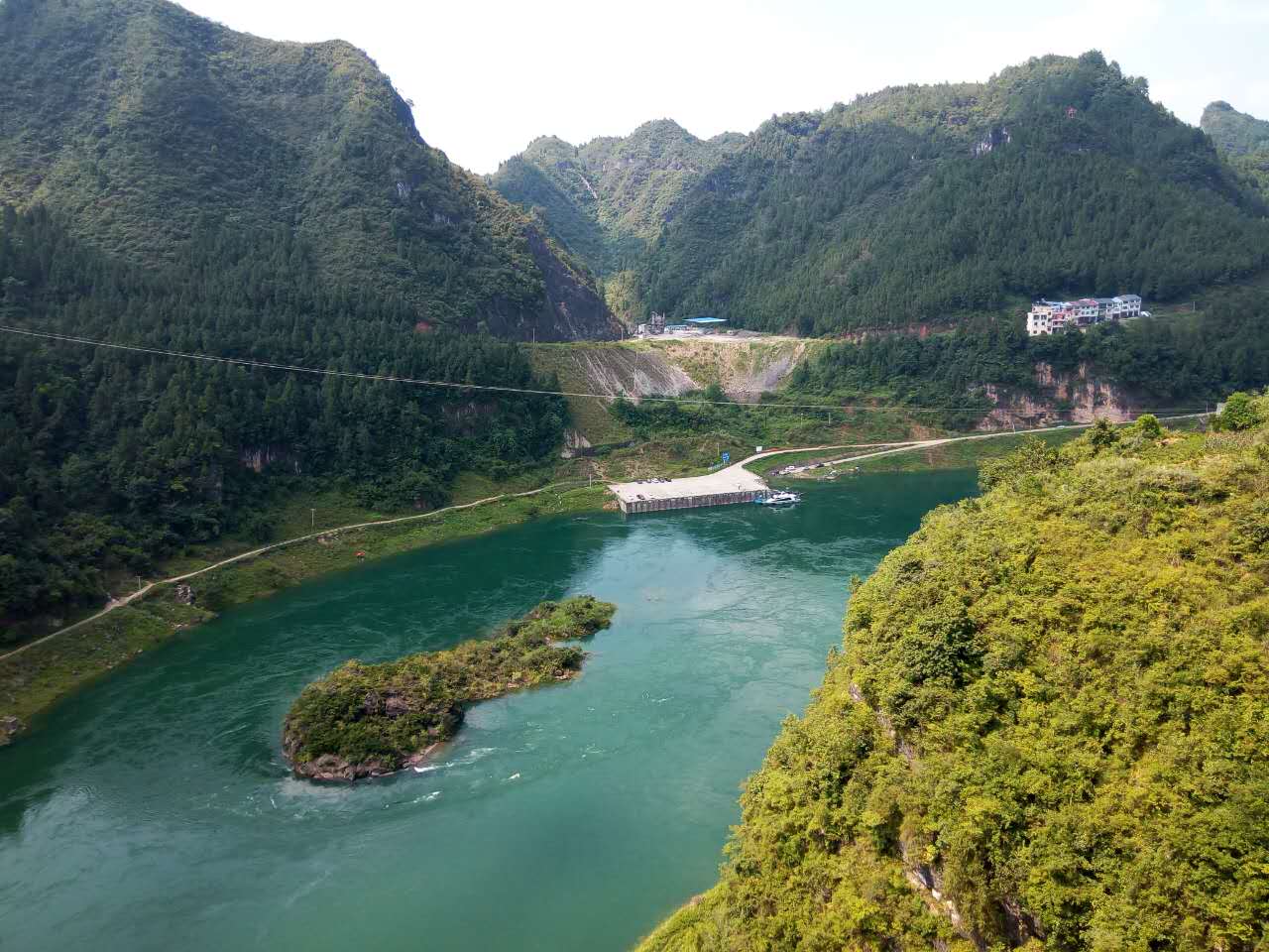 游遵义大乌江 看乌江美景