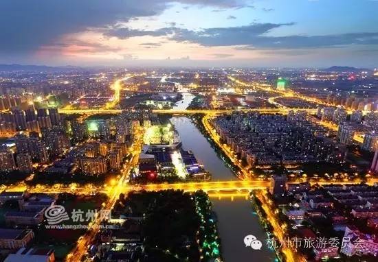 杭州古运河用英语怎么说?8公里运河夜游线美