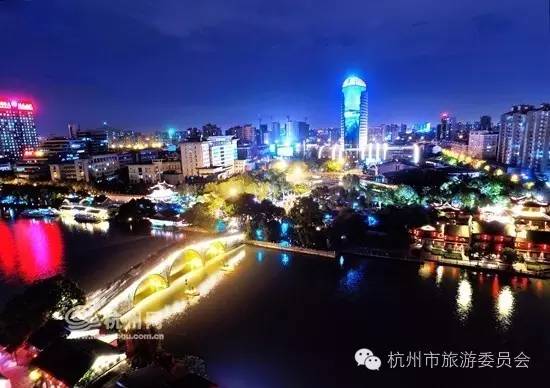 杭州古运河用英语怎么说?8公里运河夜游线美