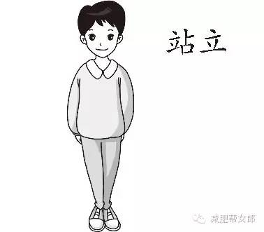 3,饭后站立半小时