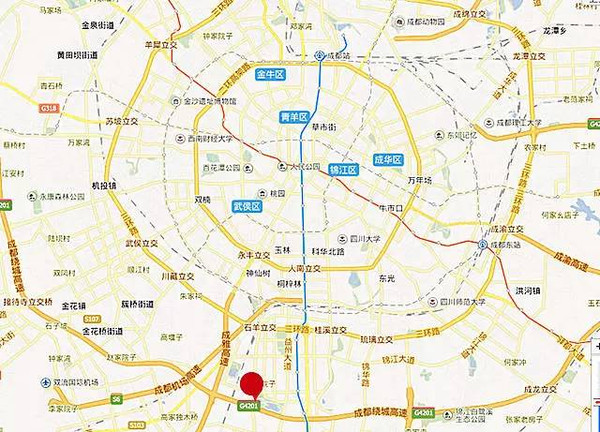 地点:成都市益州大道的锦悦西路口,东边与新世纪环球中心相邻,南边图片