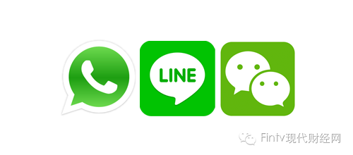 ▼whatsapp,line,wechat(左至右)