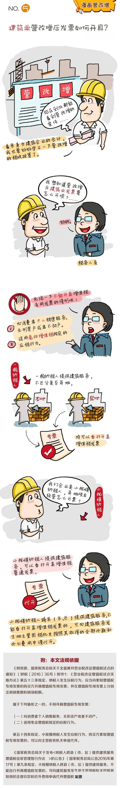 营改增最新消息：建筑业营改增后，如何开具发票？