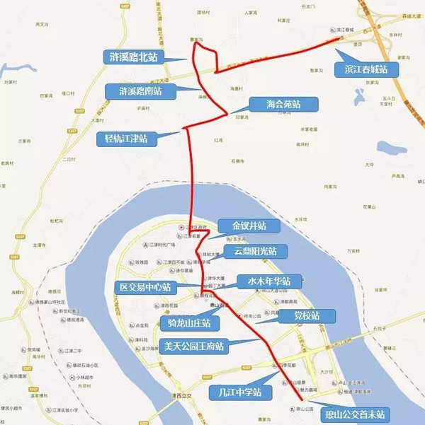 【出行参考】到滨江新城的205路公交车正式投运!详细