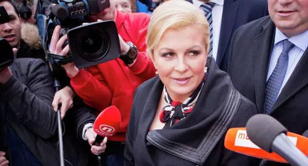 克罗地亚总统科琳达·格拉巴尔-基塔罗维奇