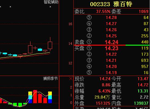 雅百特:主力潜入其中,明日暴涨在即!散户好利