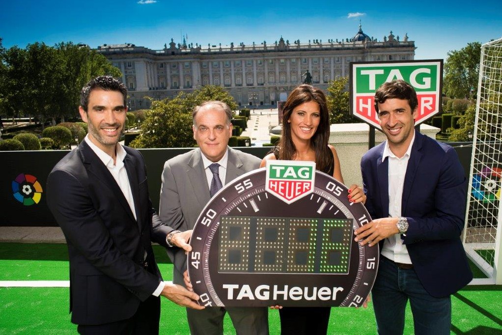 TAG Heuerr成为西班牙足球甲级联赛官方计时