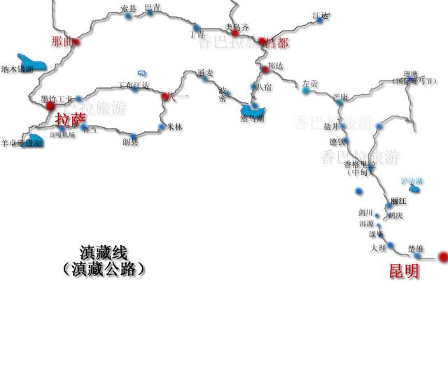 西藏自驾游路线推荐之穿越天堂般美景的滇藏线