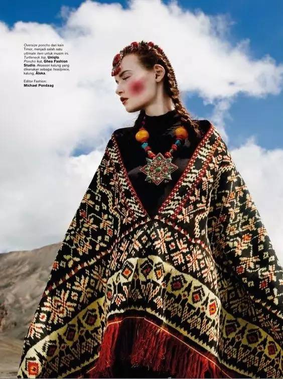 国际时尚大片里的西藏,高原红竟成为达人新宠