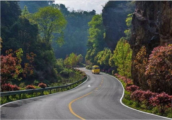 宁乡沩山的最美自驾山地公路