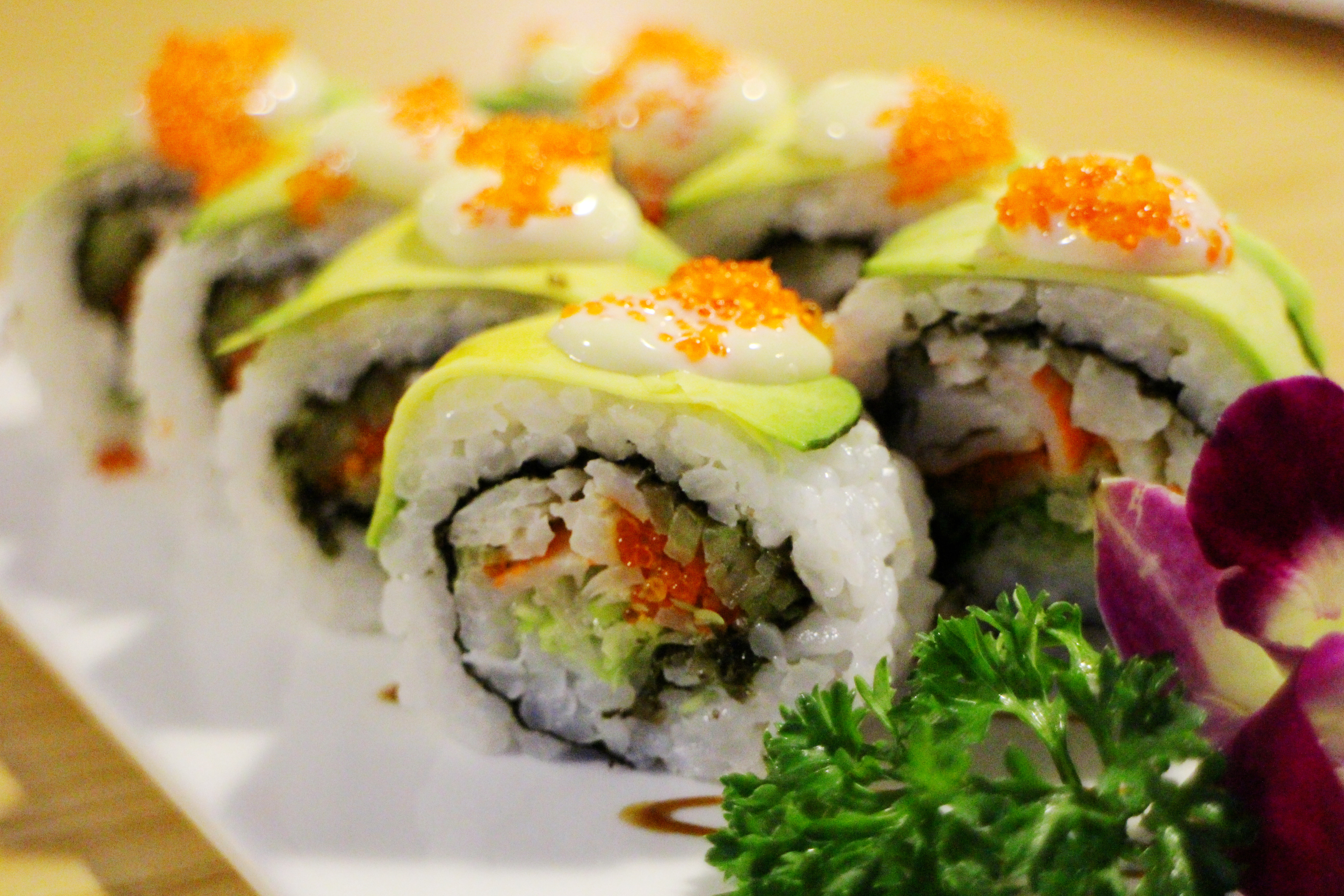 自制寿司的做法_【图解】自制寿司怎么做如何做好吃_自制寿司家常做法大全_木晚颜_豆果美食